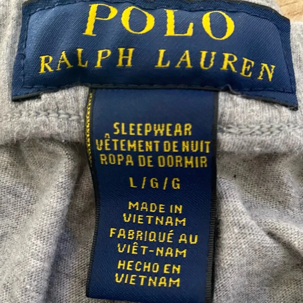 Polo Ralph Lauren Unisex Large Gray Lounge Pants/Joggers‎